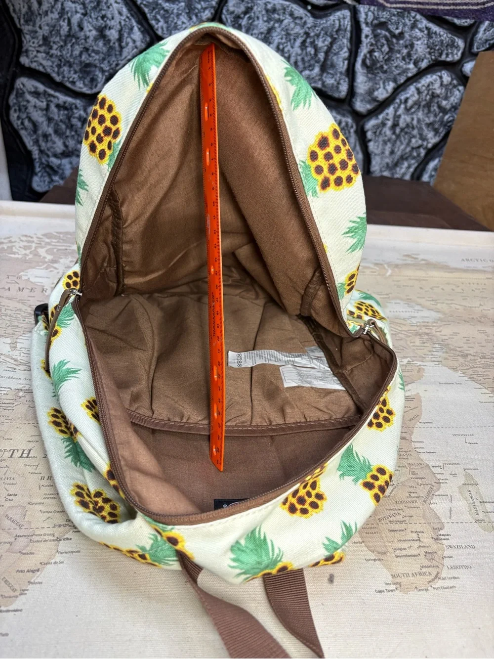 Dickies Canvas Backpack Pineapple/Cream 3-Night Ready Pack Essential Only Cruise